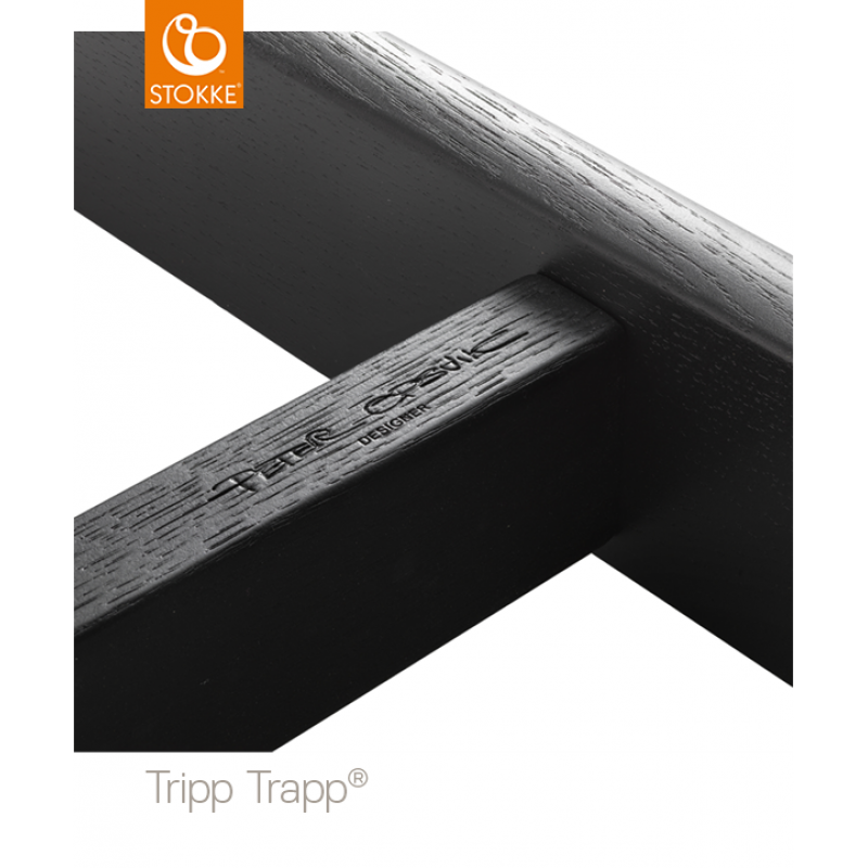 Stokke stolička Tripp Trapp Oak Black + Newborn set